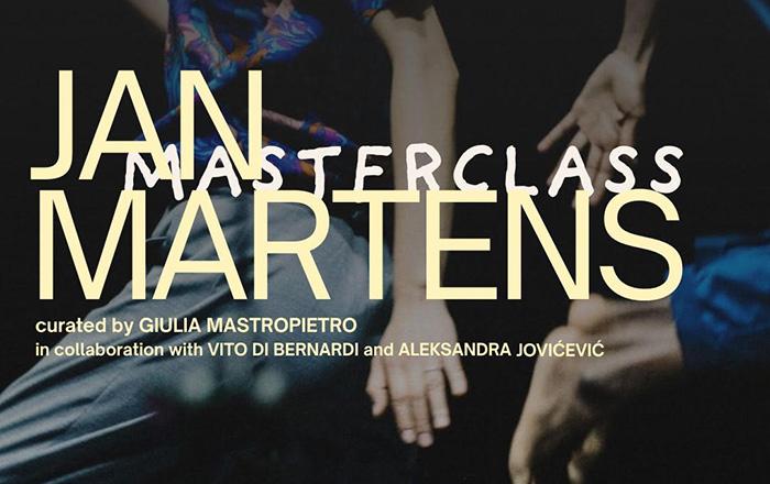 Link alle informazioni: Masterclass di Jan Martens