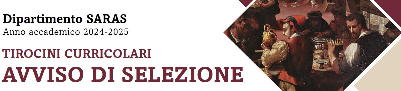 Avviso di selezione per i tirocini di storia per L42 SAR e LM84
